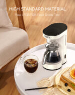 ⁦HiBREW 3 in 1 America Drip Coffee Machine Pour Over Coffee Maker Glass Teapot Hot Tea Maker 750ML H12⁩ - الصورة ⁦15⁩