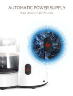 ⁦HiBREW 3 in 1 America Drip Coffee Machine Pour Over Coffee Maker Glass Teapot Hot Tea Maker 750ML H12⁩ - الصورة ⁦9⁩