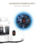 ⁦HiBREW 3 in 1 America Drip Coffee Machine Pour Over Coffee Maker Glass Teapot Hot Tea Maker 750ML H12⁩ - الصورة ⁦27⁩