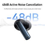 ⁦Baseus Bowie M2s ANC Earphone Bluetooth 5.3 Hybrid -48dB Noise Cancellation Wireless Headphone Support 3D Spatial Audio Earbuds⁩ - الصورة ⁦2⁩