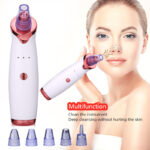Facial Blackhead Remover Electric Pore Cleaner Face Deep Nose Cleaner T Zone Pore Acne Pimple Removal Vacuum Suction