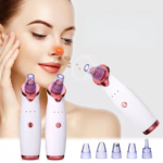 ⁦Facial Blackhead Remover Electric Pore Cleaner Face Deep Nose Cleaner T Zone Pore Acne Pimple Removal Vacuum Suction⁩ - الصورة ⁦2⁩
