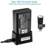 Godox V1 Flash V1S/V1N/V1C TTL Li-ion Round Head Camera Speedlight Studio Flash For Sony Nikon Canon Fujifilm Olympus Pentax - الصورة 4