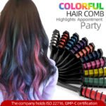 ⁦Hair chalk comb, Valentine's gift, 10 washable children's make-ups, ideal for Christmas birthday party children's toys⁩ - الصورة ⁦2⁩