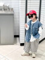 Kids Sneakers 2023 Spring New Boys Girls Classic Fashion Casual Sneakers Children Tennis Soft Sole Sports Running Shoes - الصورة 4