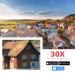 ⁦Outdoor IP Camera 8MP 5MP 4G Sim Card WIFI POE AI Auto Tracking 30X Zoom PTZ Speed Dome Two Way Audio IR 80m Surveillance Camera⁩ - الصورة ⁦3⁩