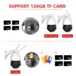 ⁦Outdoor IP Camera 8MP 5MP 4G Sim Card WIFI POE AI Auto Tracking 30X Zoom PTZ Speed Dome Two Way Audio IR 80m Surveillance Camera⁩ - الصورة ⁦6⁩