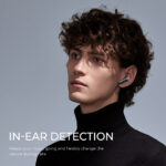 ⁦SoundPEATS Air3 Wireless Earphones QCC3040 Bluetooth V5.2 Earbuds AptX-Adaptive, 4 Mics+CVC Noise Cancellation, in-Ear Detection⁩ - الصورة ⁦3⁩