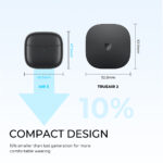 ⁦SoundPEATS Air3 Wireless Earphones QCC3040 Bluetooth V5.2 Earbuds AptX-Adaptive, 4 Mics+CVC Noise Cancellation, in-Ear Detection⁩ - الصورة ⁦5⁩