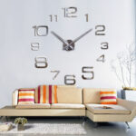 new  wall clock modern 3d big quartz watch clocks living room large clocks home decoration still life circular diy stickers - الصورة 6