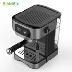⁦BioloMix 1200W 20 شريط إسبرسو ماكينة القهوة الفورية سخن صانع القهوة مع الحليب Frother Cafetera كابتشينو الماء الساخن البخار⁩ - الصورة ⁦2⁩