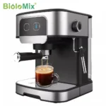 ⁦BioloMix 1200W 20 شريط إسبرسو ماكينة القهوة الفورية سخن صانع القهوة مع الحليب Frother Cafetera كابتشينو الماء الساخن البخار⁩ - الصورة ⁦3⁩